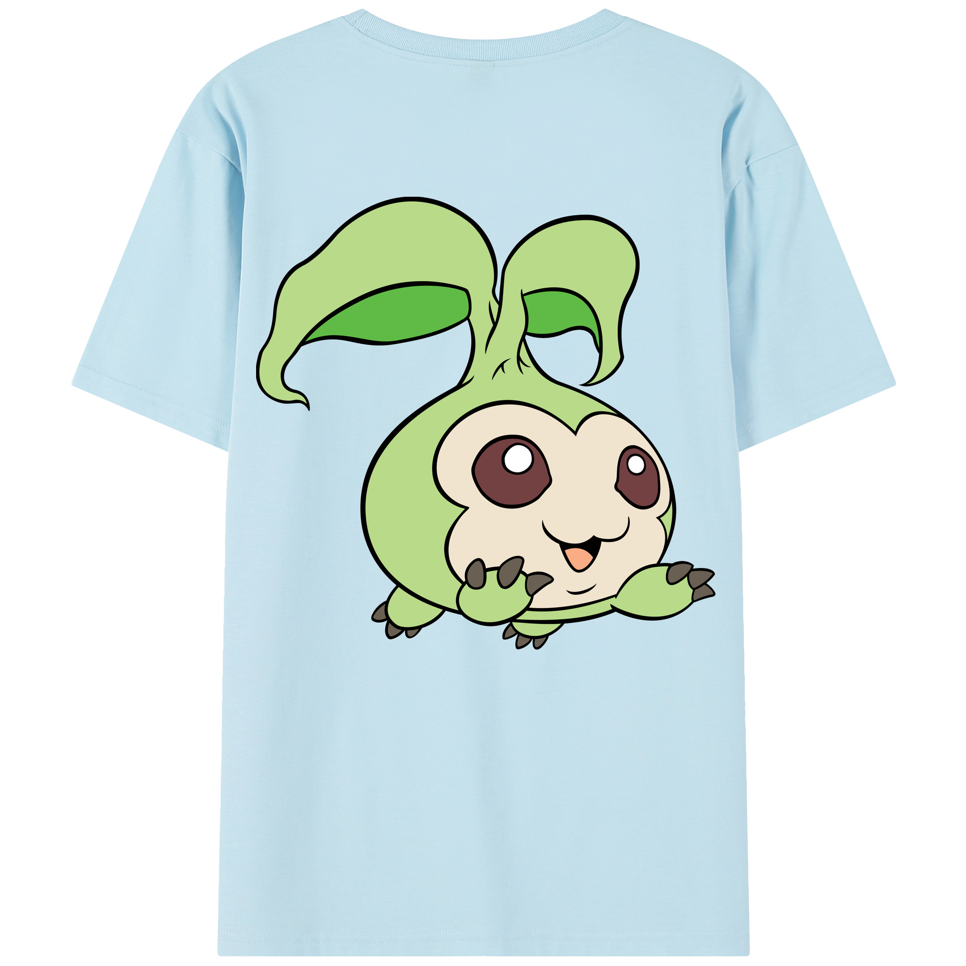 （画像用） Digimon デジタルモンスター/デジモン 綿100％半袖Tシャツ（背面プリント）